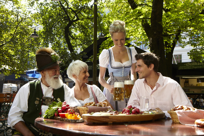 Biergarten tyskland