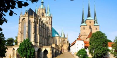 Domkyrkan St. Marien och Severikirche i Erfurt