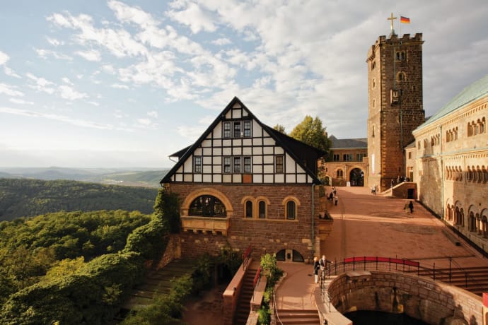 Borgen Wartburg i Eisenach