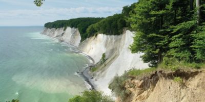 Nationalpark Jasmund på Östersjöön Rügen