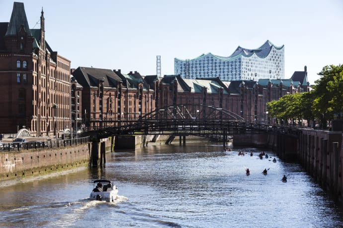 Tysklands näst största stad, Hamburg