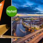 easyJet flygplan samt vy över Berlin